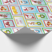 kerstpostzegels Collectie Cadeaupapier (Hoek)