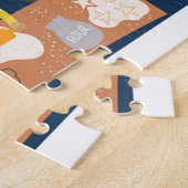 Kerstpot 10 Verschillen Beer Pinguïn Kinder Legpuzzel (Zijkant)