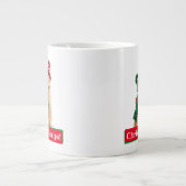 Kerstprairie Dogs Extra Grote Beker (Voorkant)