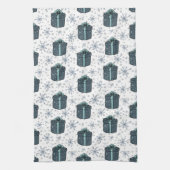 kerstpresentatiepatroon theedoek (Verticaal)