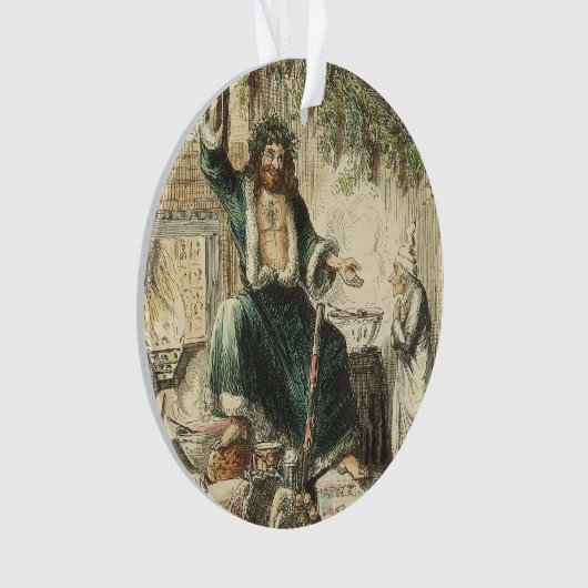 Kerstpresentator Ornament (voorkant)