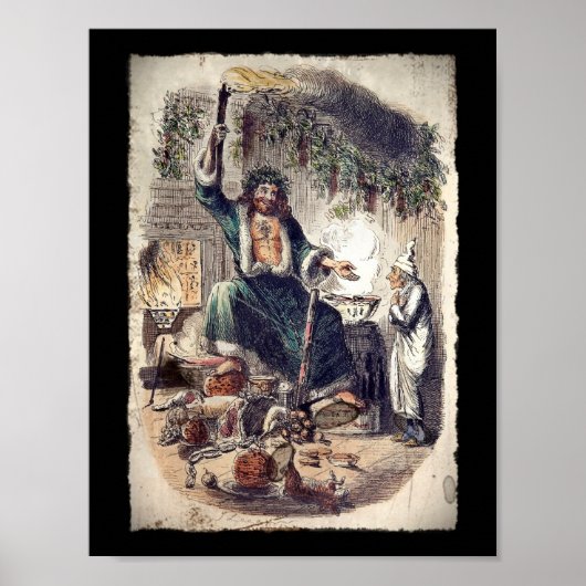 Kerstpresentator Poster (Voorkant)