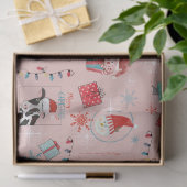 Kerstpret Tissuepapier (Geschenk)