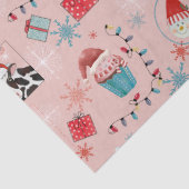 Kerstpret Tissuepapier (Detail)