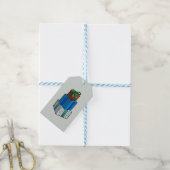 kerstprijzen op een cadeauLabel (Met Touw)