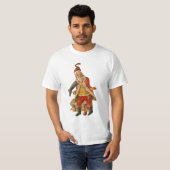  kerstprint t-shirt (Voorkant volledig)