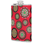 kerstprintplaten heupfles (Links)