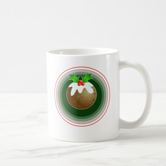 kerstpudding koffiemok (Rechts)