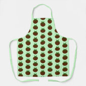 kerstpudding schort (Voorkant)