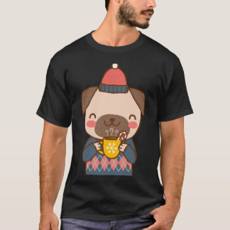 Kerstpug T-shirt