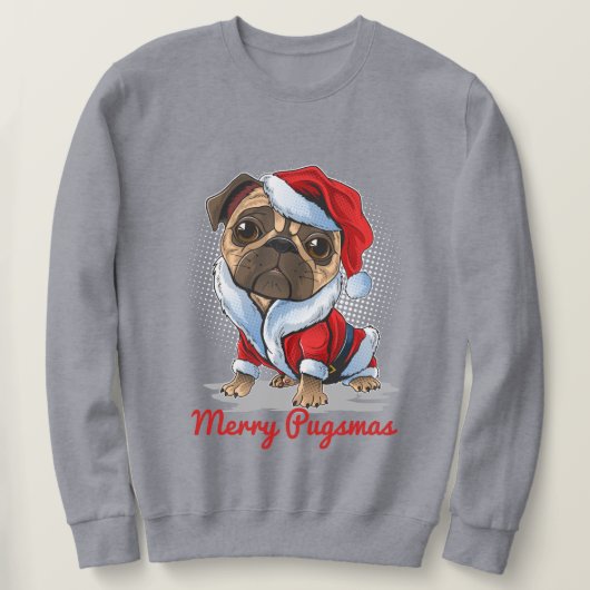 Kerstpug Trui (Design voorkant)
