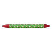 Kerstpugs Green Zwarte Inkt Pen (Voorkant)