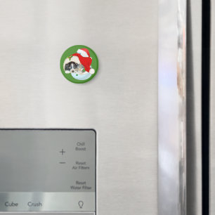 Kerstpuppy en Kitten-magneet Magneet