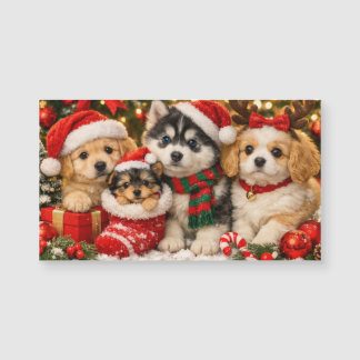 Kerstpuppy's magneet