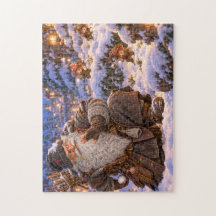 Kerstpuzzel 252 stukjes – Kerstman