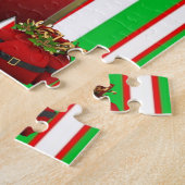 Kerstpuzzel Kerstman Legpuzzel (Zijkant)
