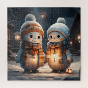 Kerstpuzzels voor kinderen legpuzzel