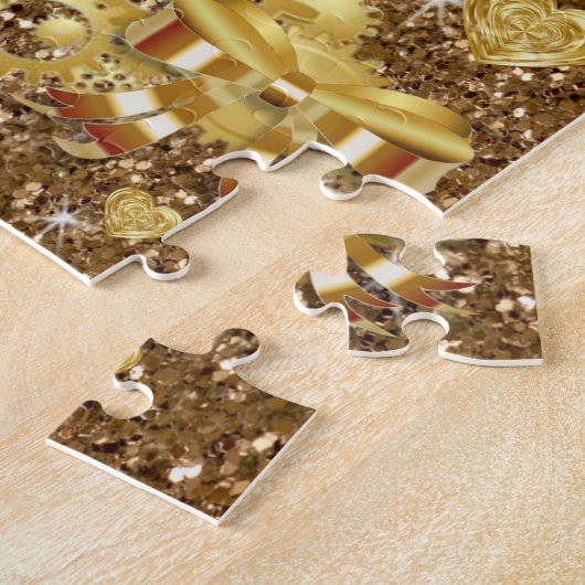 KerstPuzzle Golf Angel Legpuzzel (Zijkant)