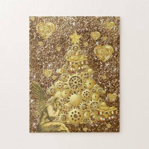 KerstPuzzle Golf Angel Legpuzzel