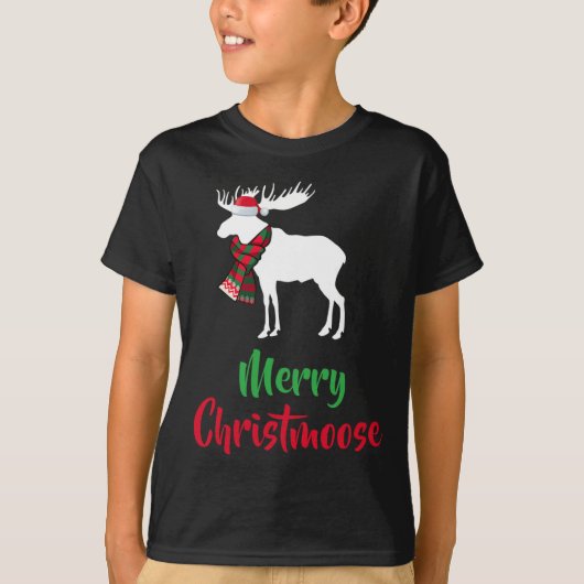 Kerstpyjama - Kerstmannetje Kerstmuts T-shirt (Voorkant)