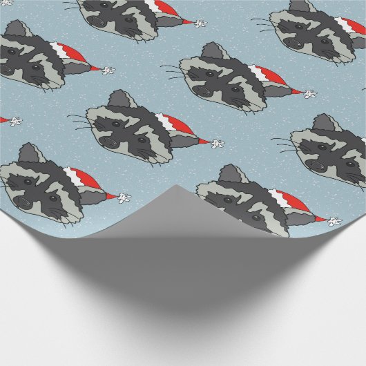 Kerstraap Cadeaupapier (Hoek)