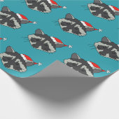 Kerstraap  cadeaupapier (Hoek)