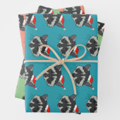 Kerstraap  inpakpapier vel (In situ)