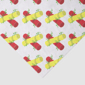 Kerstrackers Tissuepapier (Detail)