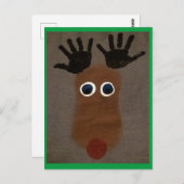 Kerstradelf de Roodsnede Briefkaart (Voorkant / Achterkant)