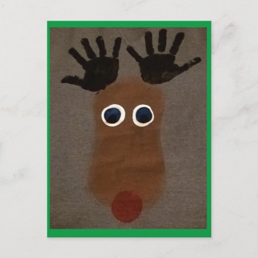 Kerstradelf de Roodsnede Briefkaart (Voorkant)