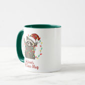 Kerstraket Hot Coco Mok (Voorkant links)