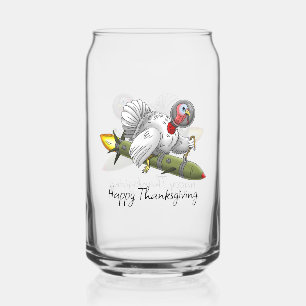 Kerstraketkalkoen Blikvorm Glas
