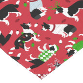 kerstrand collie korte tafelloper (Hoek)