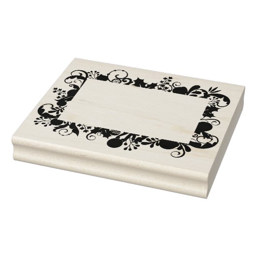 Kerstrand Lijst DIY Journalating scrapbooking Rubberstempel (Stempel)