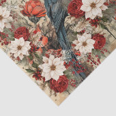 Kerstraven Tissuepapier (Detail)