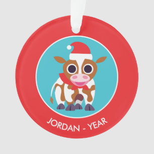 Kerstreba de Koe Ornament