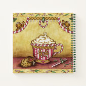 Kerstrecept kookboek cadeau notitieboek (Achterkant)