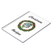 Kerstrecept Notitieboek (Linkerzijde)