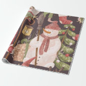  kerstrecro-kerstkerstbestelling cadeaupapier (Uitgerold)