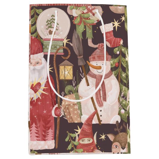  kerstrecro-kerstkerstbestelling medium cadeauzakje (Voorkant)