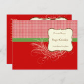 kerstrecyclekaarten briefkaart (Voorkant / Achterkant)