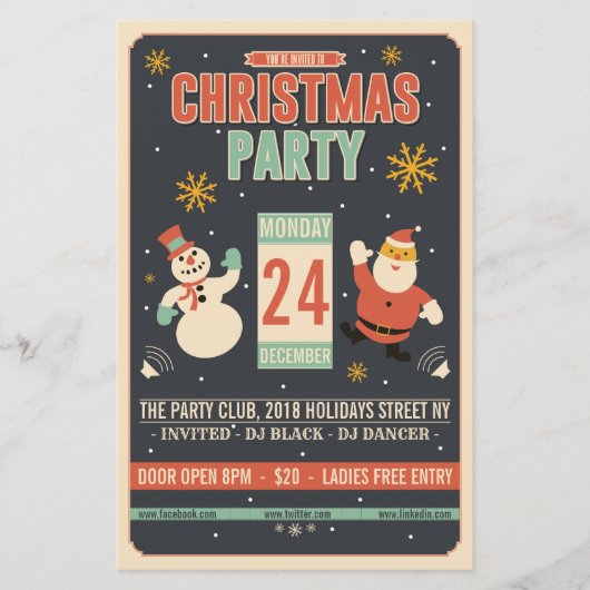 kerstrefeebrochure (Voorkant)