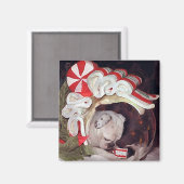 kerstreflecties magneet (Voorkant / Achterkant)