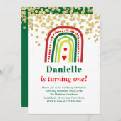 Kerstregenboogdag Kaart (Voorkant / Achterkant)