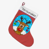 Kerstrendier Grote Kerstsok (Voorkant (Hangend))