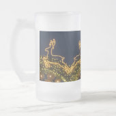 kerstrendier matglas bierpul (Links)