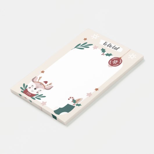 kerstrendier om post-it-notities te maken post-it® notes (Schuin)