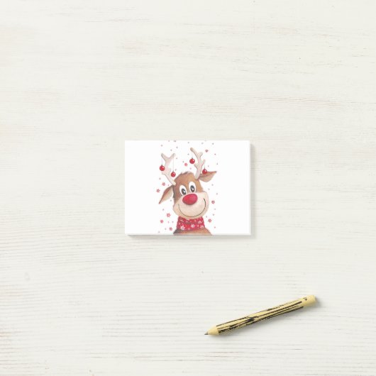 kerstrendier post-it® notes (Op bureau)