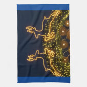 kerstrendier theedoek (Verticaal)