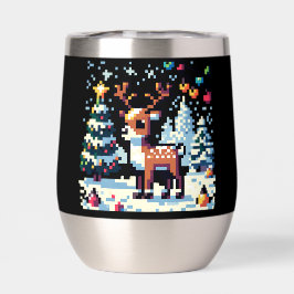 Kerstrendier Winter Wonderland Pixel Art